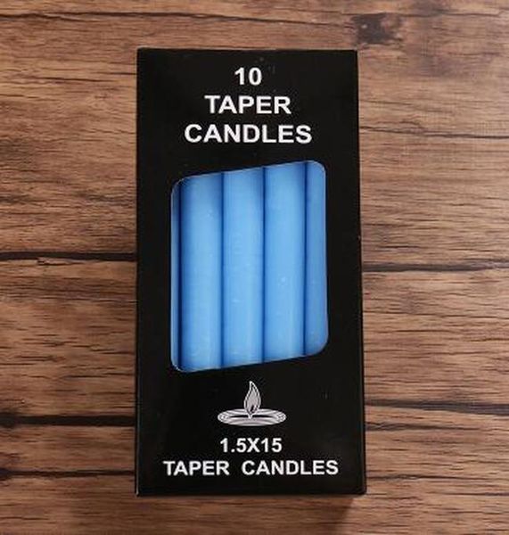 

10шт обычные бытовые свечи красная белая свеча для свечей ужин на валентине обеденный стол свадебное украшение bbyefd