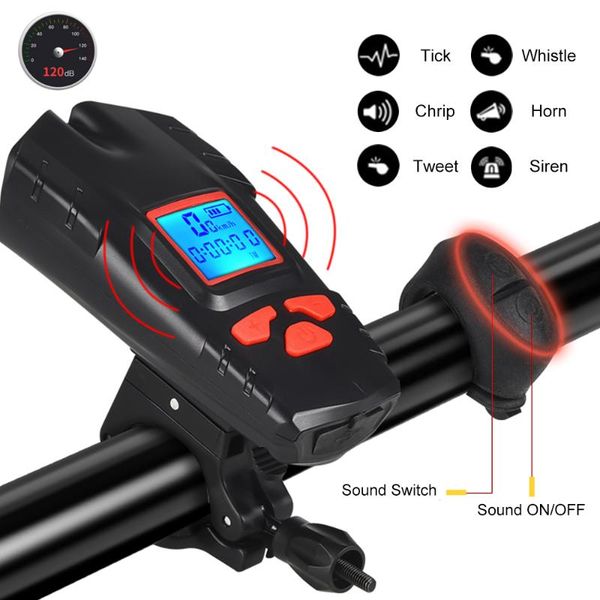 

bike lights rechargeable headlight front light 1500mah 4modes usb led bicycle waterproof accessories