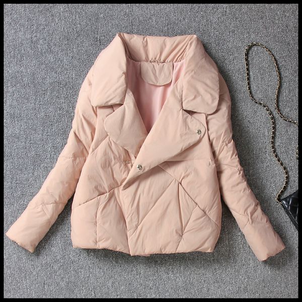 

Short, Korean Autumn-winter, 90%, White Duck Jacket, Female Jacket Down, 2020, Chaquette Mujer Tt0p, Black