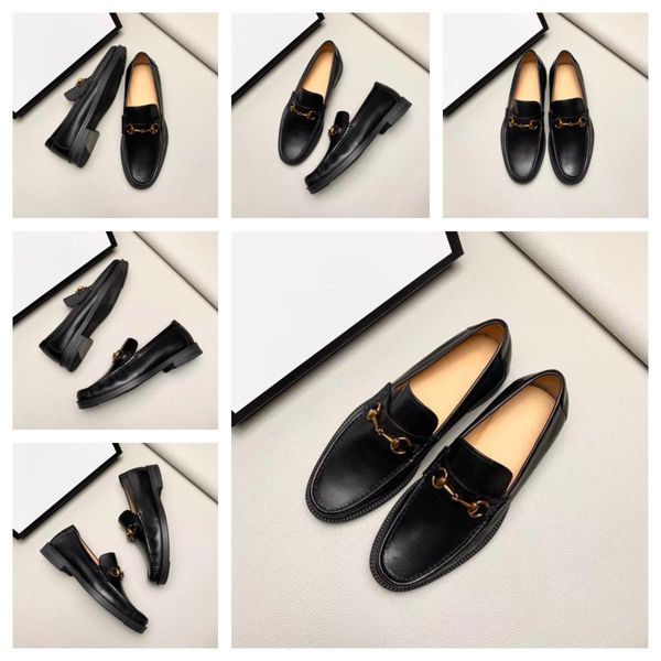 

sp classic business men's dress shoes fashion elegant formal wedding shoes men slip on office oxford shoes for men black brown 11