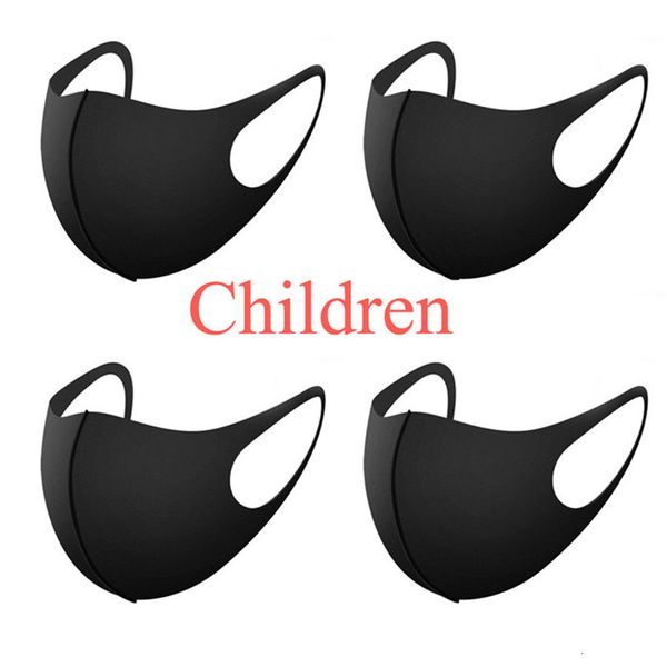 

silk face dust anti mask ice cover pm2.5 respirator dustproof washable reusable black cotton masks kid f