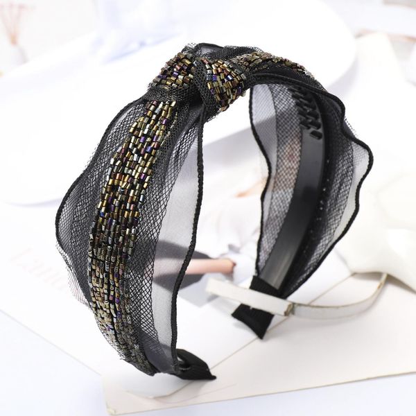 

cokk fairbands bunted hair band женщины кролик ушной лук хрусталь из бисера широкие кружевные волосы hoop lady black handmade аксессуары для, Blue;gray