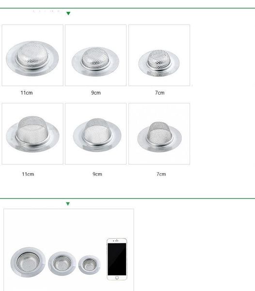 

11 9 7cm kitchen sewer wash basin filter sink drain bathroom anti-blocking floor drain stylish stainless ste bbyveq lg2010