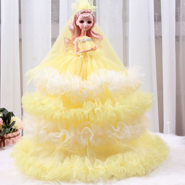 

2020 new product new year gift lovely pretty barbie doll set doll girl birthday play house toy joints can move