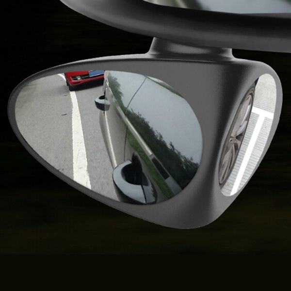 

2 in 1 car blind spot wide angle mirror 360 rotation adjustable convex rear view mirror view front wheel car mirror