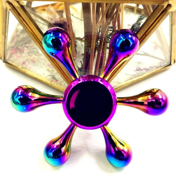 

new zinc alloy colorful wheels gyro hand spinner fidget spinner toy for spinners focus relieves stress h wmtaux petsyard