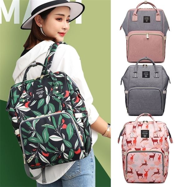 

baby bags for mom mama maternity nappy bag large capacity baby care bag waterproof backpack desinger stroller mochila mamaeh1000 201125