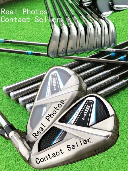 

fast dhl shipping s i m max golf irons 4-9 p s kinds of steel/graphite shaft available