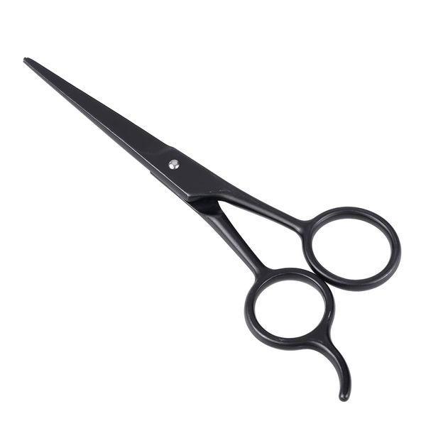 Barba Scissor De Aço Inoxidável Bigode Scissors Black Shaving Shear Beard Trimmer Sobrancelha Bang W4575