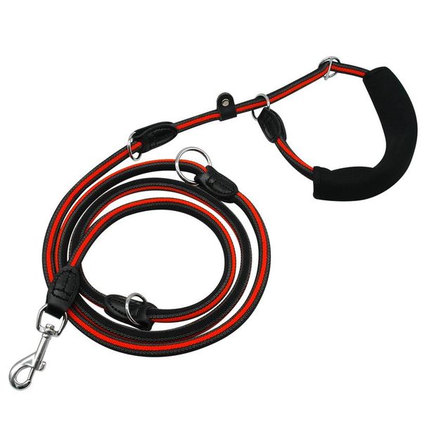 

6 way multi-functional hands dog leash heavy duty nylon pet training leash for medium large dogs re sqckxw