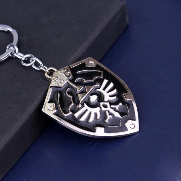 

new design game series the legend of zelda triangle power shield fashion key chain keyring gift sqchfx pingtoy