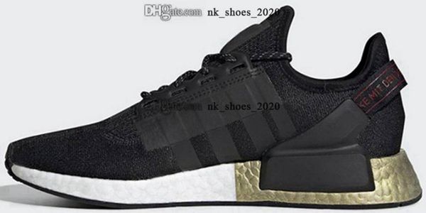 

running size us tripler black schuhe fashion 46 12 baskets mens 2020 new arrival 35 5 men trainers eur shoes nmd r1 v2 women sneak, Black;red