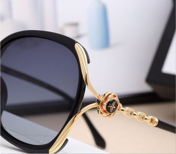 

new luxury g30005 brand logo sunglasses women design metal vintage sunglasses fashion style square frame uv 400 lens with original case, White;black