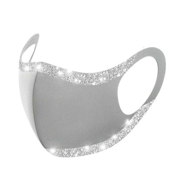 

factory sequins mask for women fashion designer washable reusable face coverings protection party masks