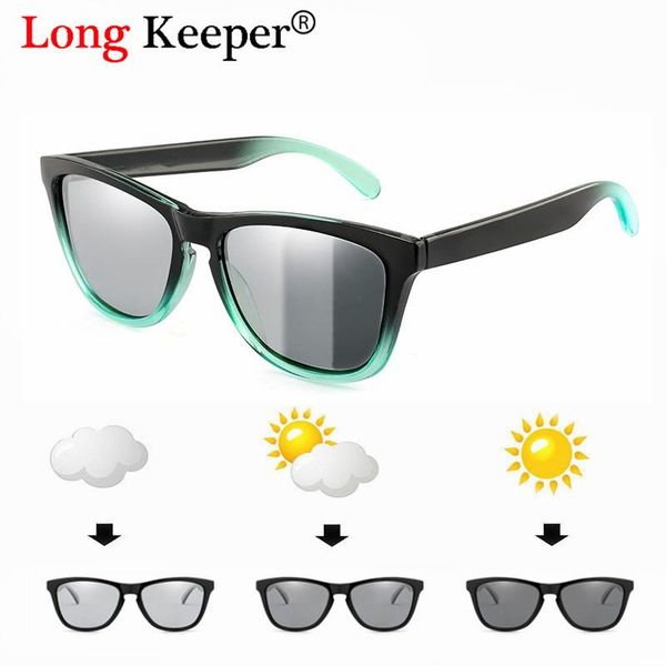 

sunglasses men women cat eye polarized pochromic driving goggles chameleon transparent frame glasses uv400 lentes sol hombre, White;black