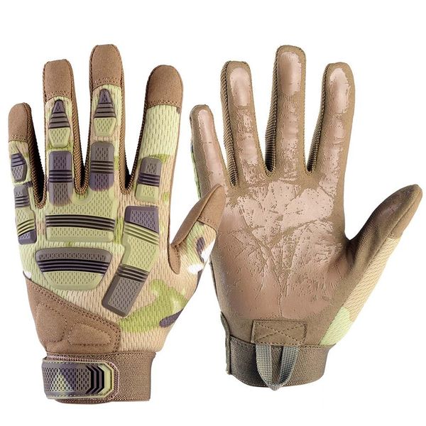 

тактические перчатки мужчины camo army военный боевой бой airsoft велоспорт пешие прогулки стрельба пейнтбол охота велосипед полный палец пе, Black