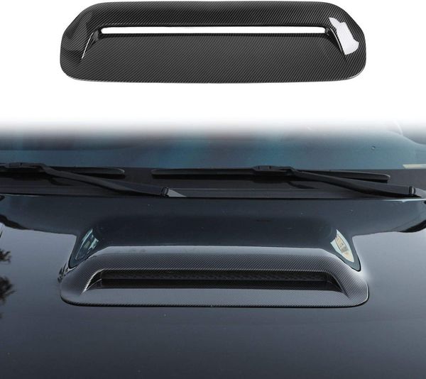 

abs carbon fiber hood air conditioner vent trim for toyota 4runner trd 2010-2020 auto exterior accessories