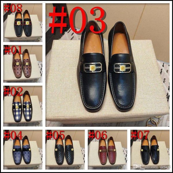 

men leather shoes oxford pu leather luxury men's dress shoe business flat shoes breathable men's banquet wedding shoes plus size 3, Black