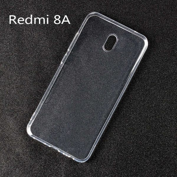 

qamillet redmi 8a ultra thin transparent sheath, mobile phone redmi 8a tpu soft transparent silicone sheathlk