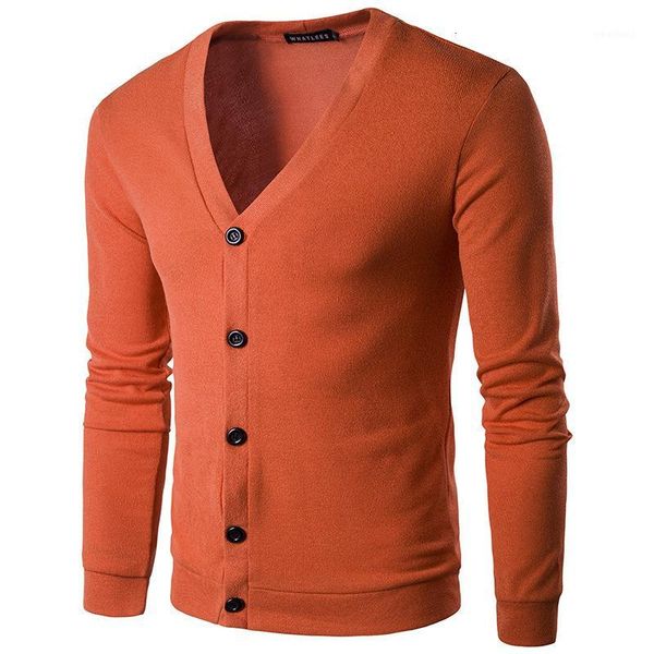 

men's sweaters 2021 men turn down crack button up vest lent herfst casual used trunks effects male runner sweatercoat1, White;black
