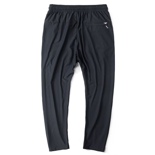 

size 2021 huge comfortable jogging for men new cool breathable sport pants active sweat loose training k188 akhn, Black