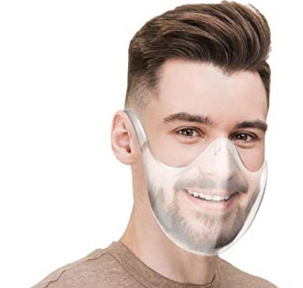 

men women transparent face mask pc anti fogging reusable dustproof mouth masks new bbyfab cxj_love