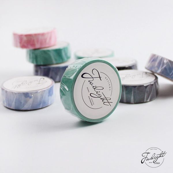 

2016 ight color washi tape diy stickers scrapbooking masking tape adhesive tape label sticker stationery twilight color h