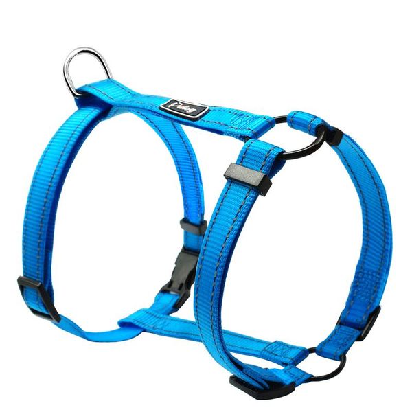

reflective nylon dog harness adjustable pet walking harnesses vest for small medium large dogs 4 colo wmtxbc