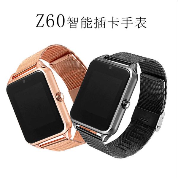 

z60 bluetooth smart wearable card telephone watch belt