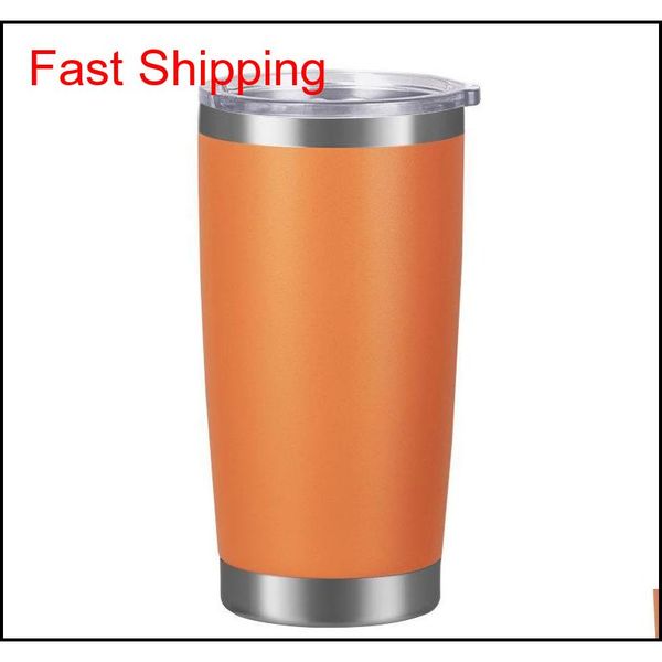 

20oz car cups stainless steel tumblers cups vacuum insulated travel mug metal water bottle beer coffee mugs wi qylxlg yh_pack