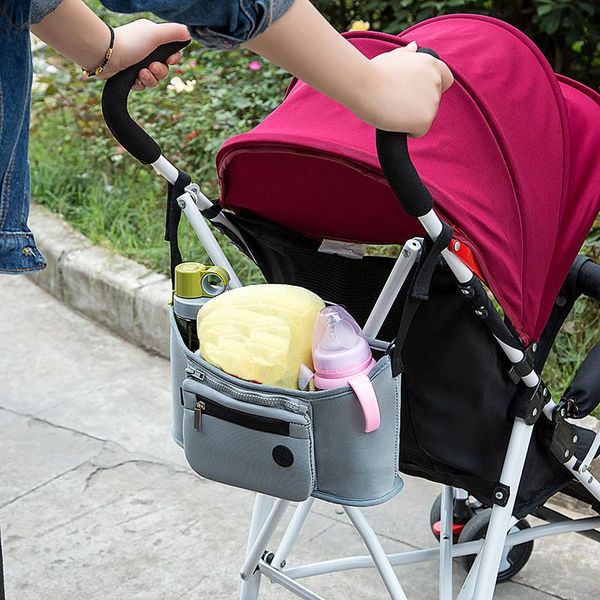 

baby stroller bag nappy diaper mummy bag carriage hanging bag storage organizer feeding bottle stroller accessories jllyfx mx_home