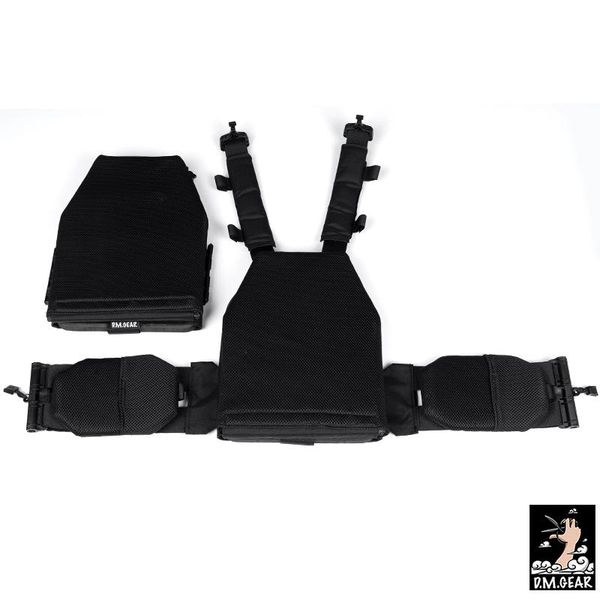 

waist support dmgear xp10 custom a light tactical vest quick release, Black;gray