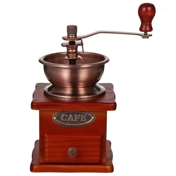 

1pc manual coffee bean hand grinder coffee beans grinding machine grain mill1
