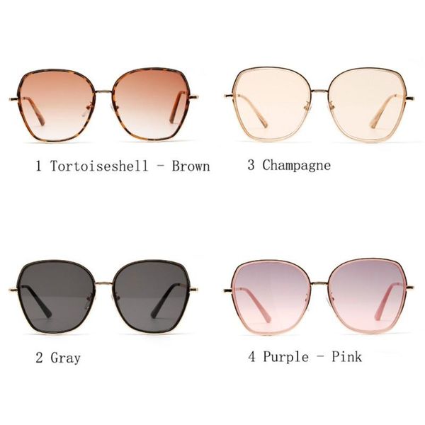 

sunglasses women man sun glasses retro champagne half metal big frame eyewear decor, White;black