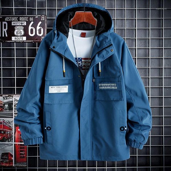 

plus size 8xl 7xl 6xl 5xl new 2020 spring autumn windproof men 100% polyester design clothes casual streetwear bomber jacket1, Black;brown