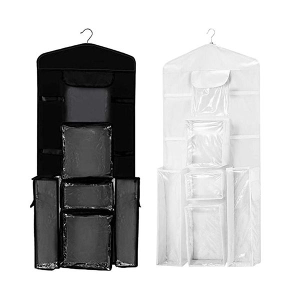 

8 pockets door hanging organizer storage rack bag closet holder door