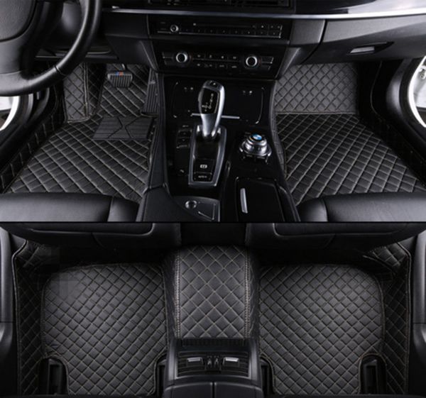 

leather car floor mats waterproof mat for toyota prius 2006-2017