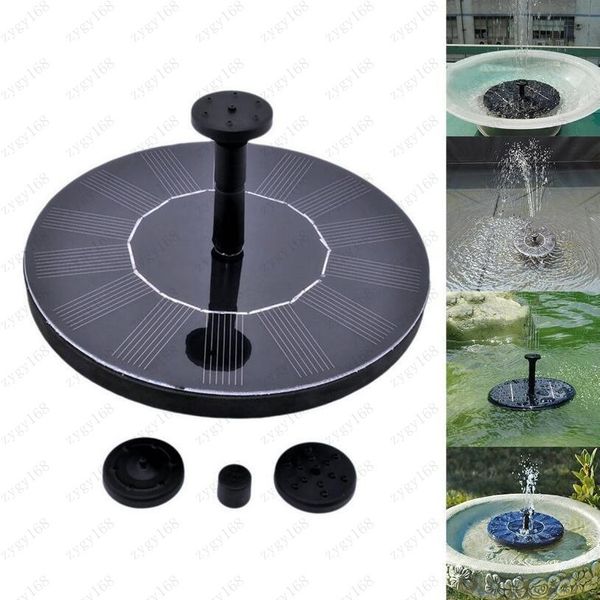 

solar fountain powered water sales pump floating outdoor bird for bath garden pond watering kit ing