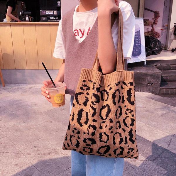 

cross body canvas knitting plush shoulder bags for women 2021 purses handbags female casual travel shopper wallets totes bag