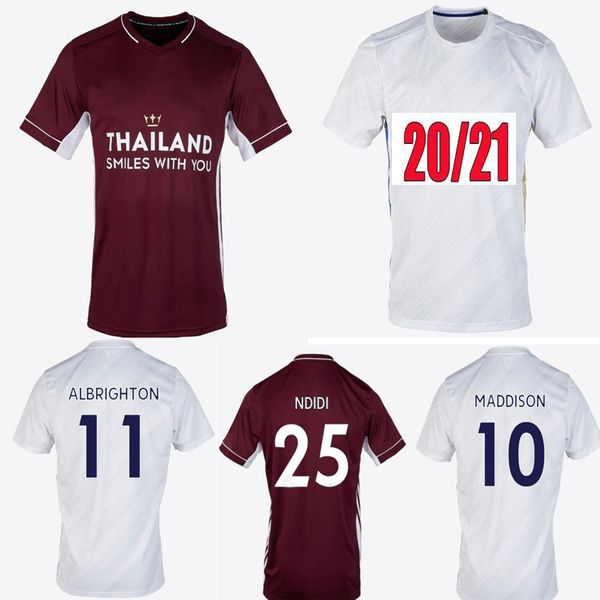 

горячая распродажа 2020 2021 leicester tswy football jersey varary 20 21 футбол джерси 2020 фанаты ricardo ndidi maddison mayolot униформа м, Black;yellow