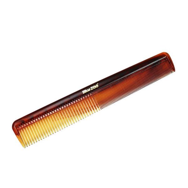 

2 in 1 men hair comb wide coarse fine toothed combination portable vintage oil back aircrafts head hairdressing styling tool