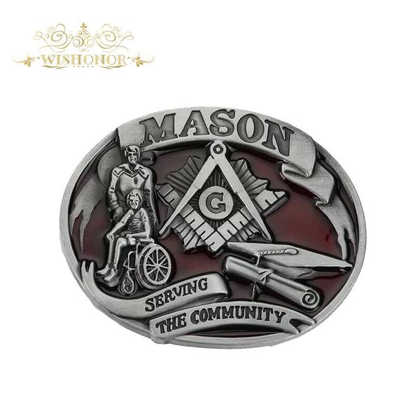 

продажа горячей продажи масон мужские пряжки ремня в красный цвет модный ремень пряжки съемный ремень пряжки костюм для 4см ремни wmtaww bde, Black;brown