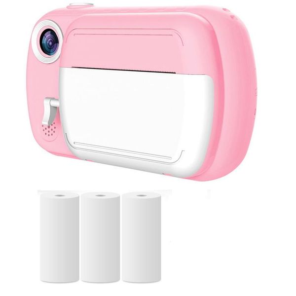 

digital cameras mini cute camera instant printing with print paper hd video kids po toy birthday gift for girls