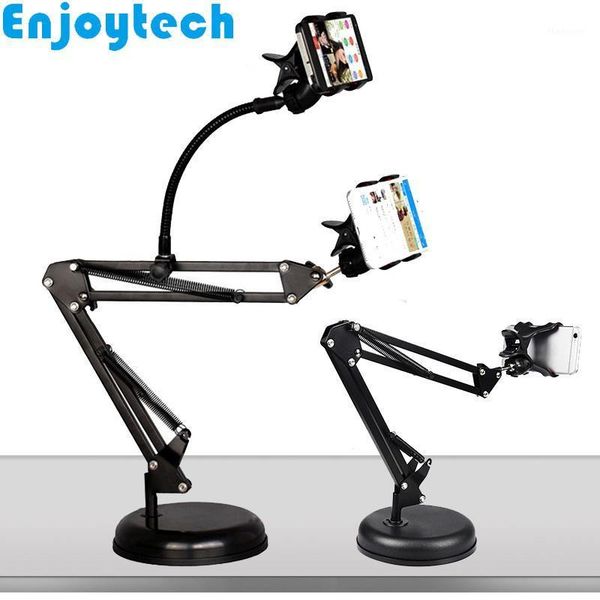 

tripods foldable tablestands with holders for mobile phones cantilever bracket tripod video recording live streaming blogger1