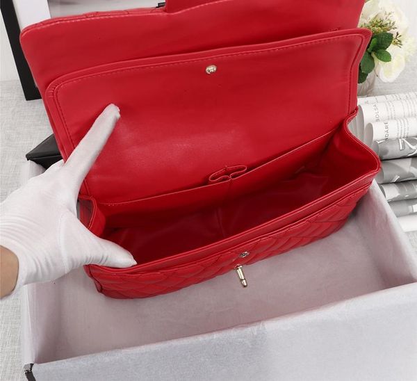 

горячие продажи мода натуральная кожа сумка сумка алмазная алмазная реграмма стеганая стеганая стеганая стеганая сумка 25,5 см сумка для цеп