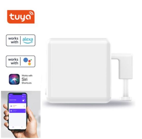 

Others Apparel Tuya BT Finger Bot Intelligent Home Voice Control Open Coffee Machine Vacuum Cleaner for Alexa Google Home, Black;white