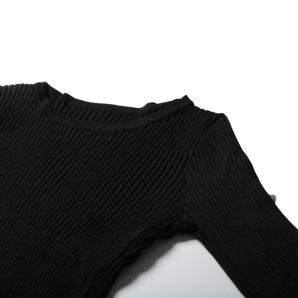 

womens knit dress decoration body slim long skirt female 5mr, Black;gray