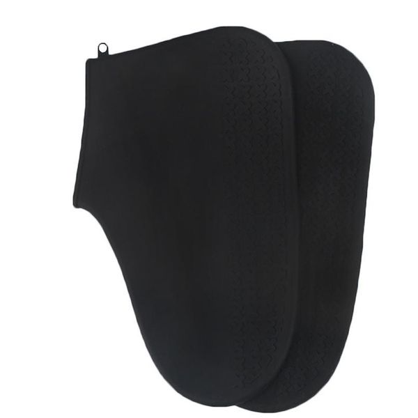 

sile overshoes reusable waterproof rainproof men shoes covers rain boots non-slip washable wear-resistant re sqcukm