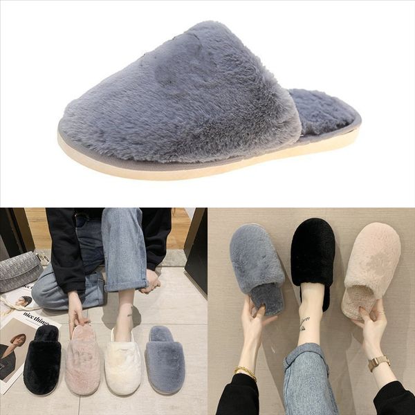 

mg5rk lovely warm fuzzy women's winter flowers high memory foam cozy soft plush non-slip breathable lining sonic plush slipper kid, Black