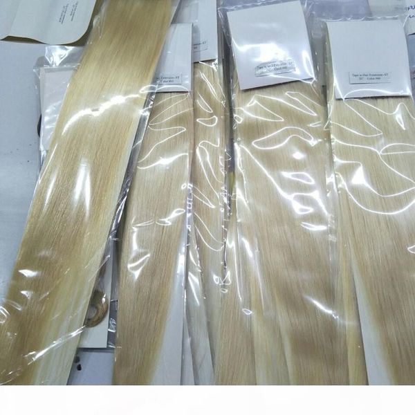 

platnum blonde color 60# human hair 3pcs lot brazilian white straight hair weave unprocessed 100g pack, dhl, Black